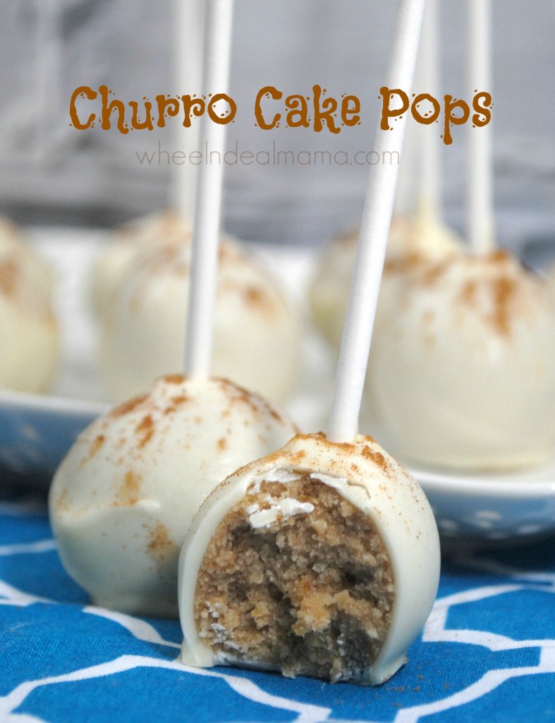 Churro Cake Pops