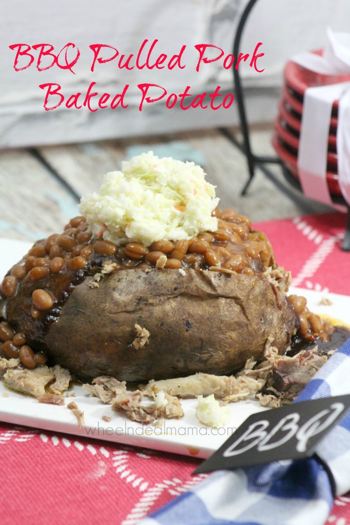 BBQ Pulled Pork Baked Potato