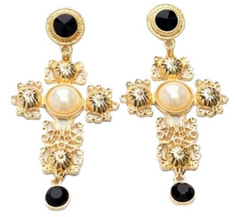 cross-earrings