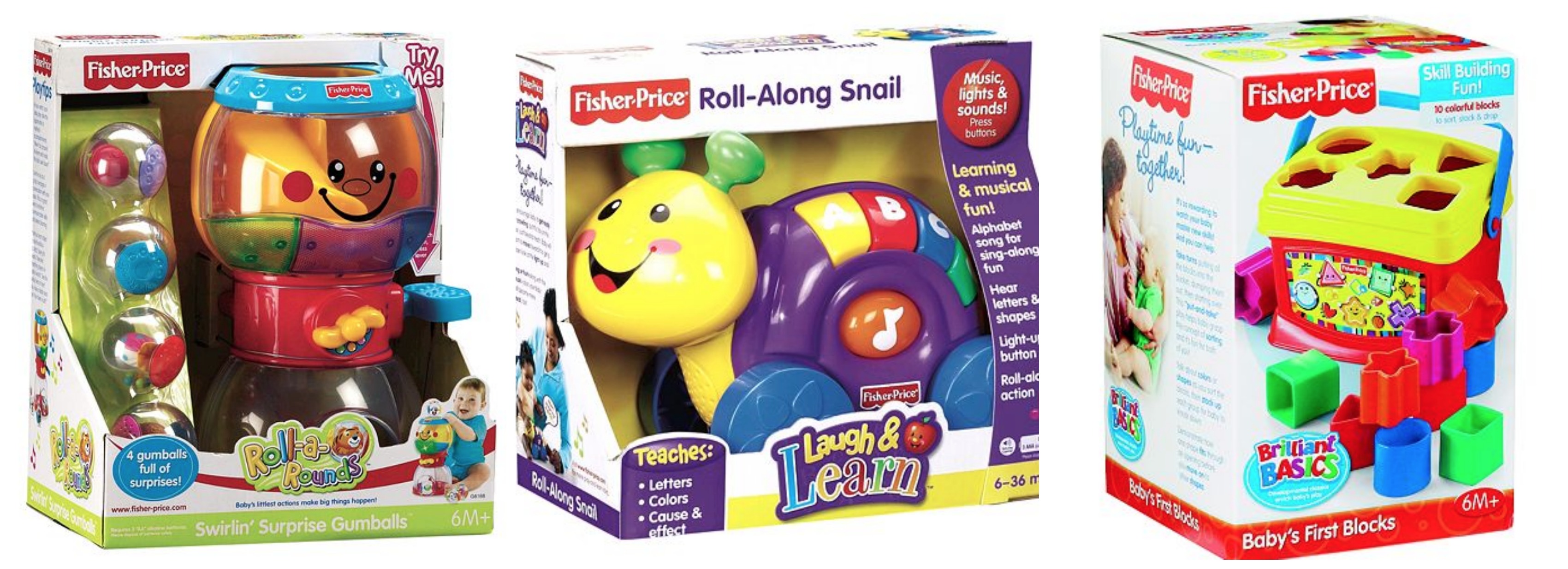Kohl’s Get 3 Fisher Price Toys for Only 25.64! That’s Only 8.54 Each