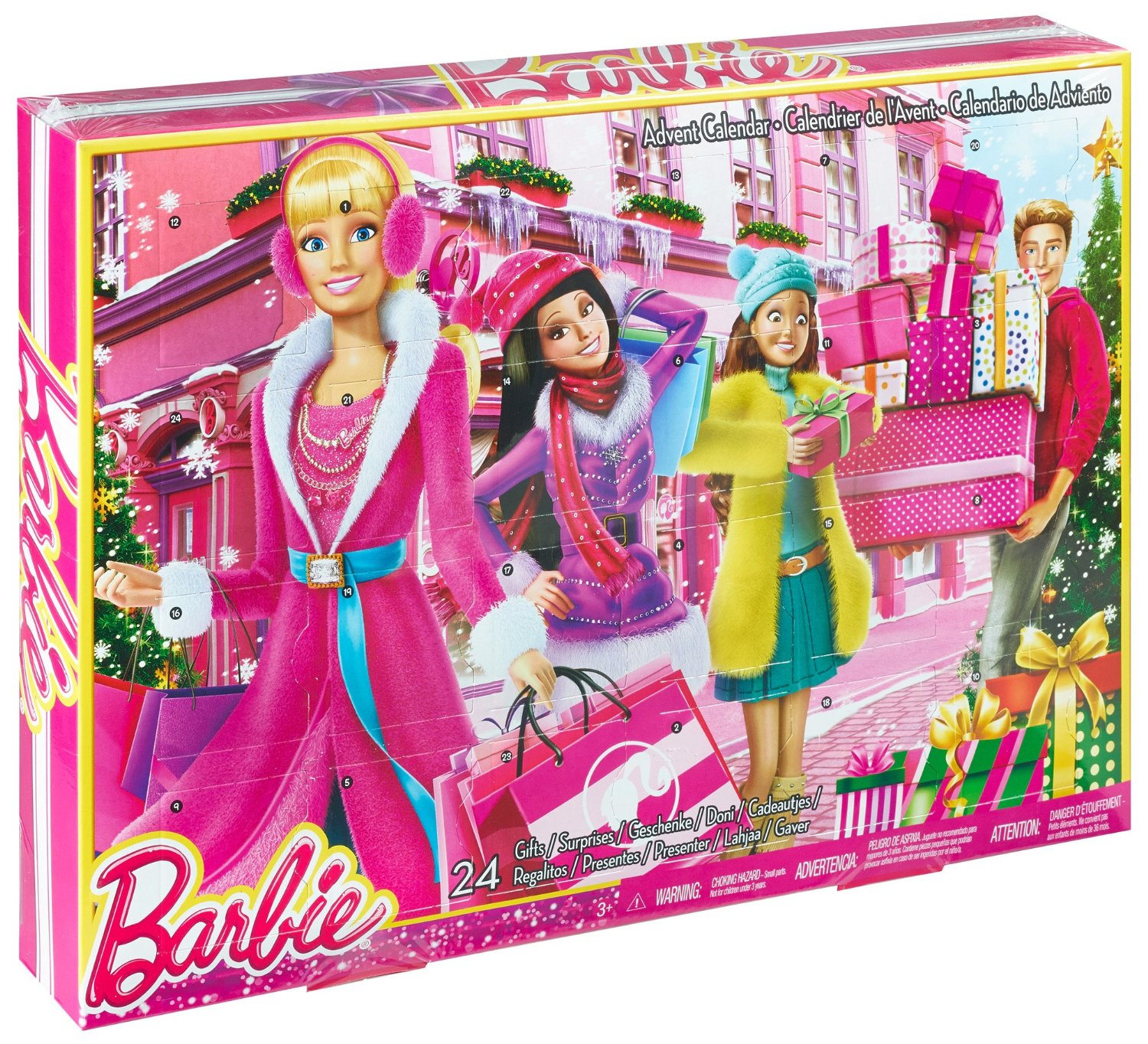 barbie doll advent calendar 2018