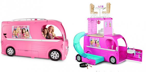 barbie pop up camper amazon