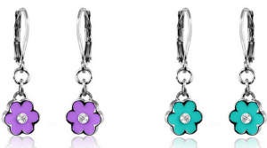 girls-enamel-flower-crystal-earrings-rhodium-plated-dangle-earrings-fashion-jewelry-for-girls