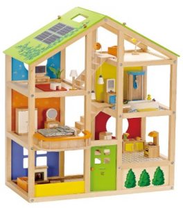 hape-all-seasons-wooden-doll-house