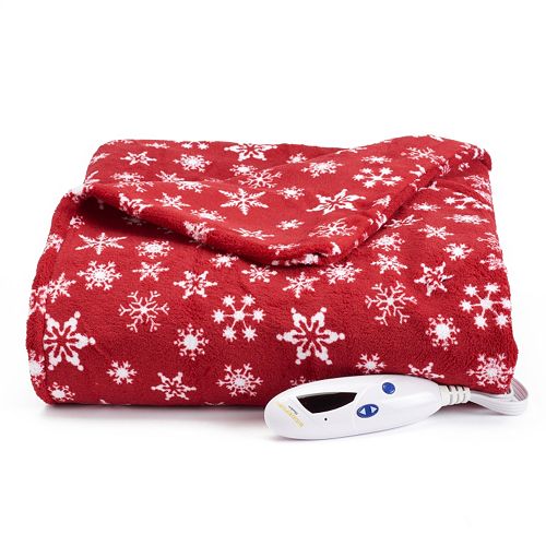 Biddeford Heated Plush Throw 18.69 (Reg. 39.99) Wheel N Deal Mama
