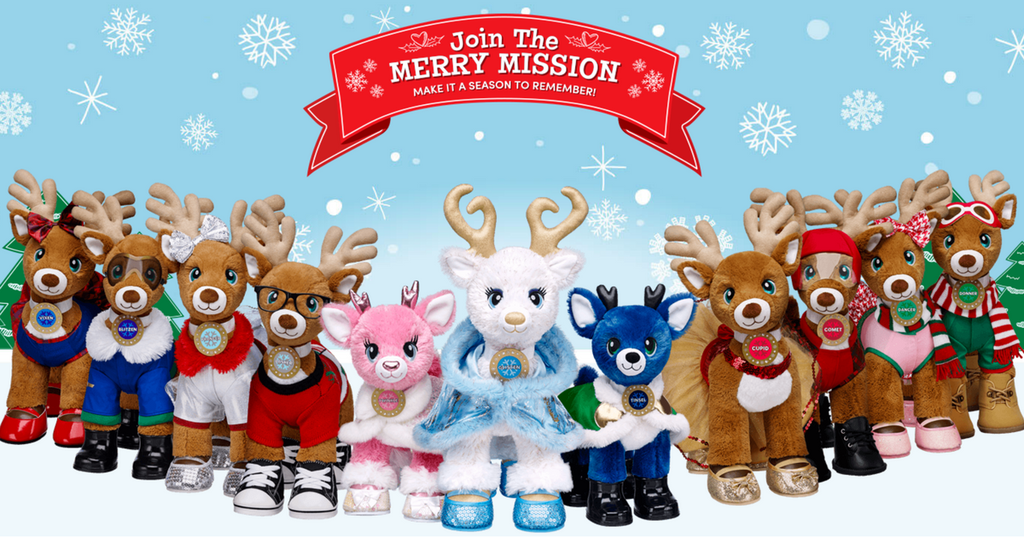 Merry Mission Reindeer Only 17.50 Each When You Buy 2 at Build a Bear