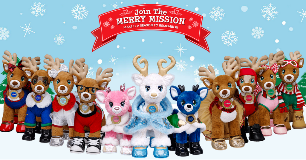 Merry Mission Reindeer Only $17 50 Each When You Buy 2 at Build a Bear