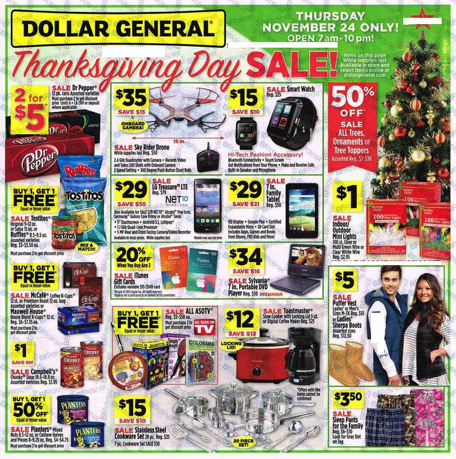 Dollar General Black Friday AD Wheel N Deal Mama