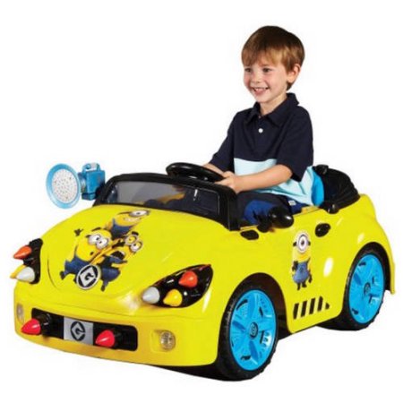 Minions battery sale powered car