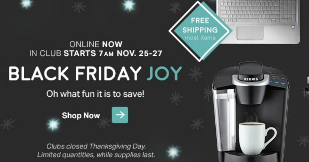 Sam’s Club Black Friday Deals are LIVE NOW Wheel N Deal Mama