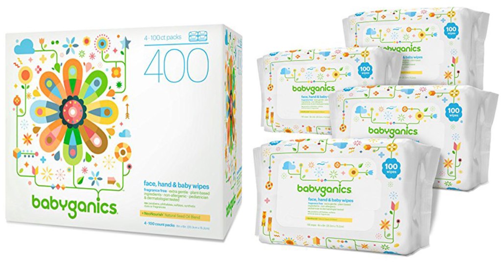 400 Babyganics Wipes 8.91 Shipped Wheel N Deal Mama