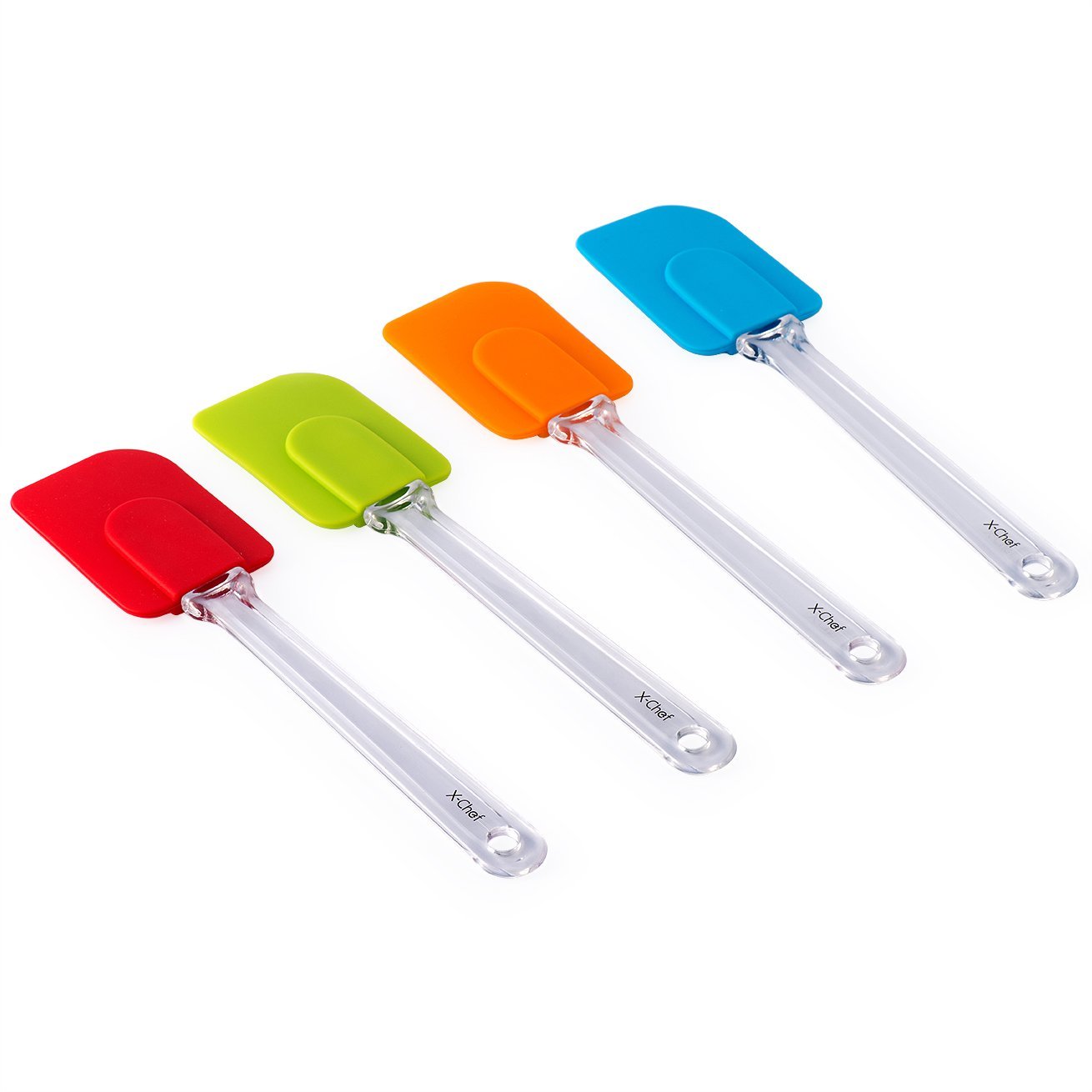 4Piece Set of XChef Easy Flex Spatulas 6.99 Wheel N Deal Mama