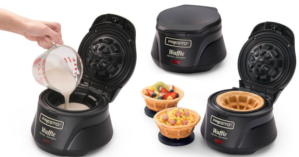 Presto Belgian Waffle Bowl Maker 15.29 Wheel N Deal Mama