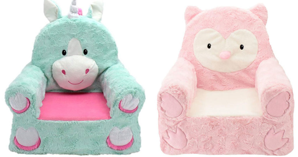 animal adventure plush chair