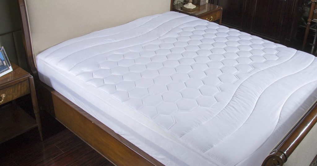 bedsure ultra soft & breathable overfilled mattress protector