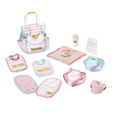 luvabella diaper bag nursery gift set