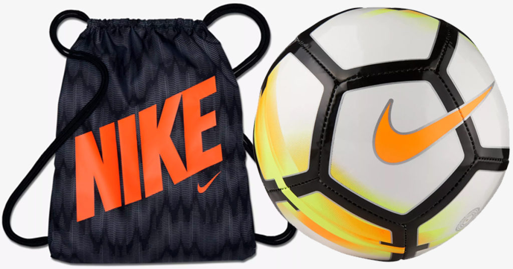 bag of nike soccer balls