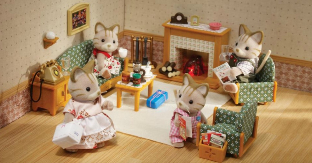 calico critters living room set