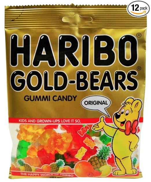 haribo chocolate covered gummy bears