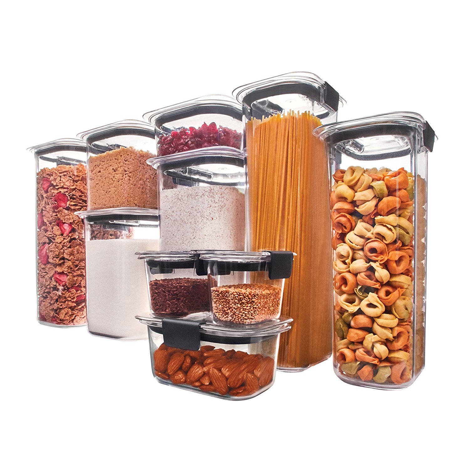 Rubbermaid Brilliance Food Storage Container 10 Piece Set 41 95 