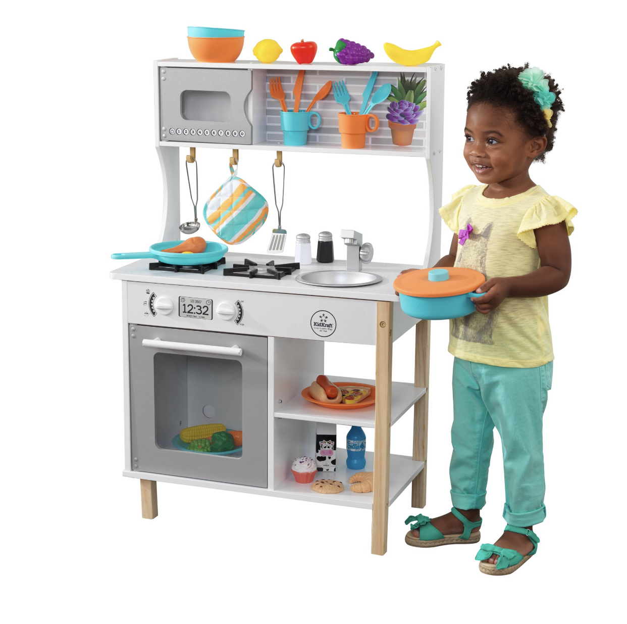 gourmet chef play kitchen kidkraft