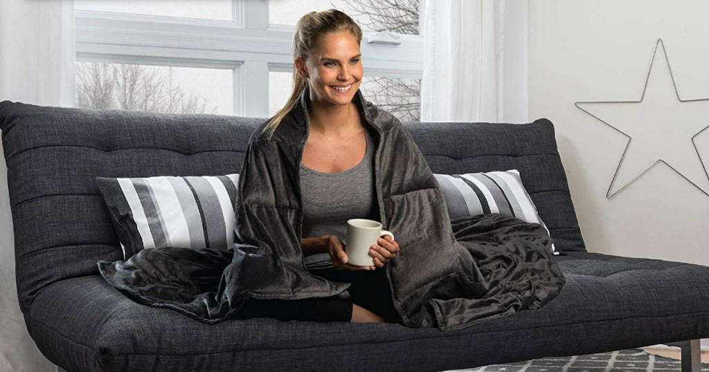 Sharper Image Weighted Blanket $59.99 Shipped (Reg. $99.99) - Wheel N