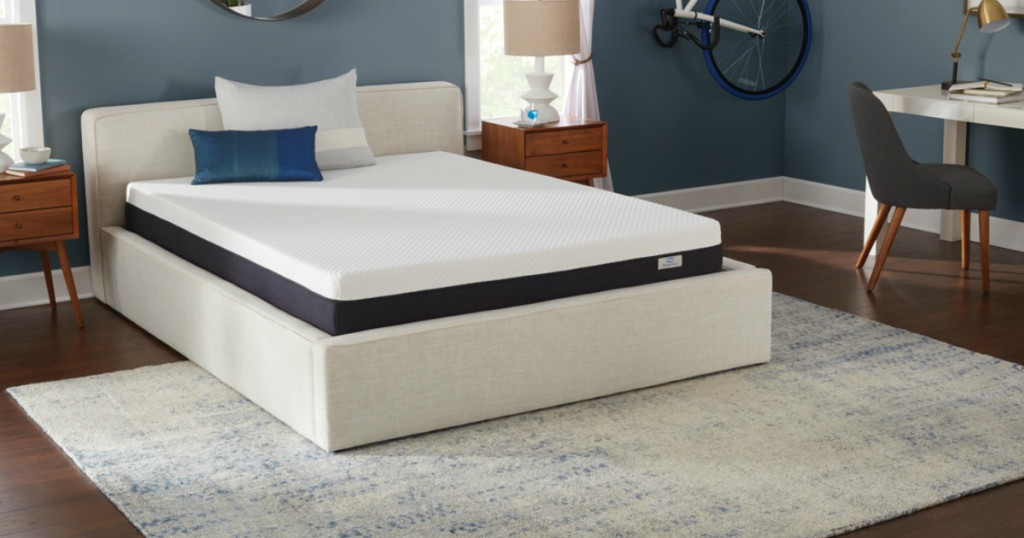 simmons 8 memory foam mattress