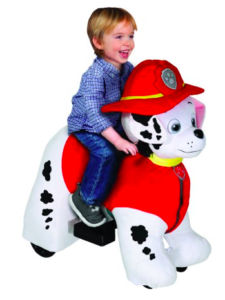 paw patrol plush ride