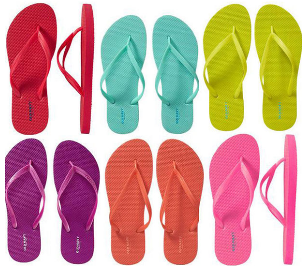 Old Navy Flip Flops Just 1 on June 15th Only Wheel N Deal Mama