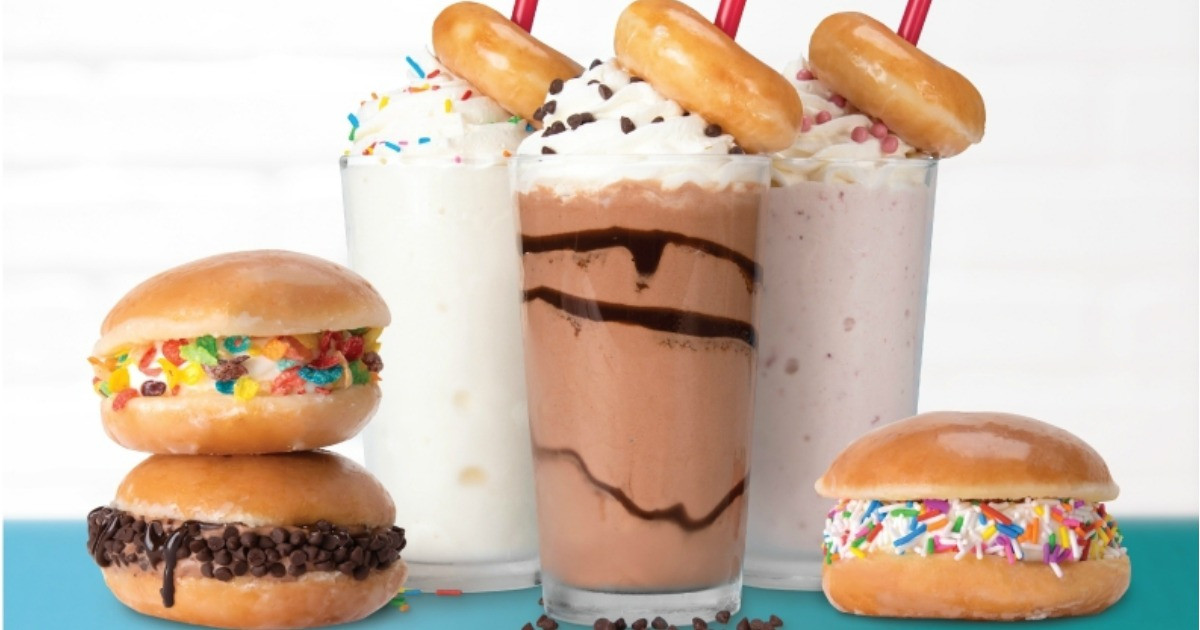 Krispy Kreme Doughnut-Infused Ice Cream & Custom Doughnuts ...