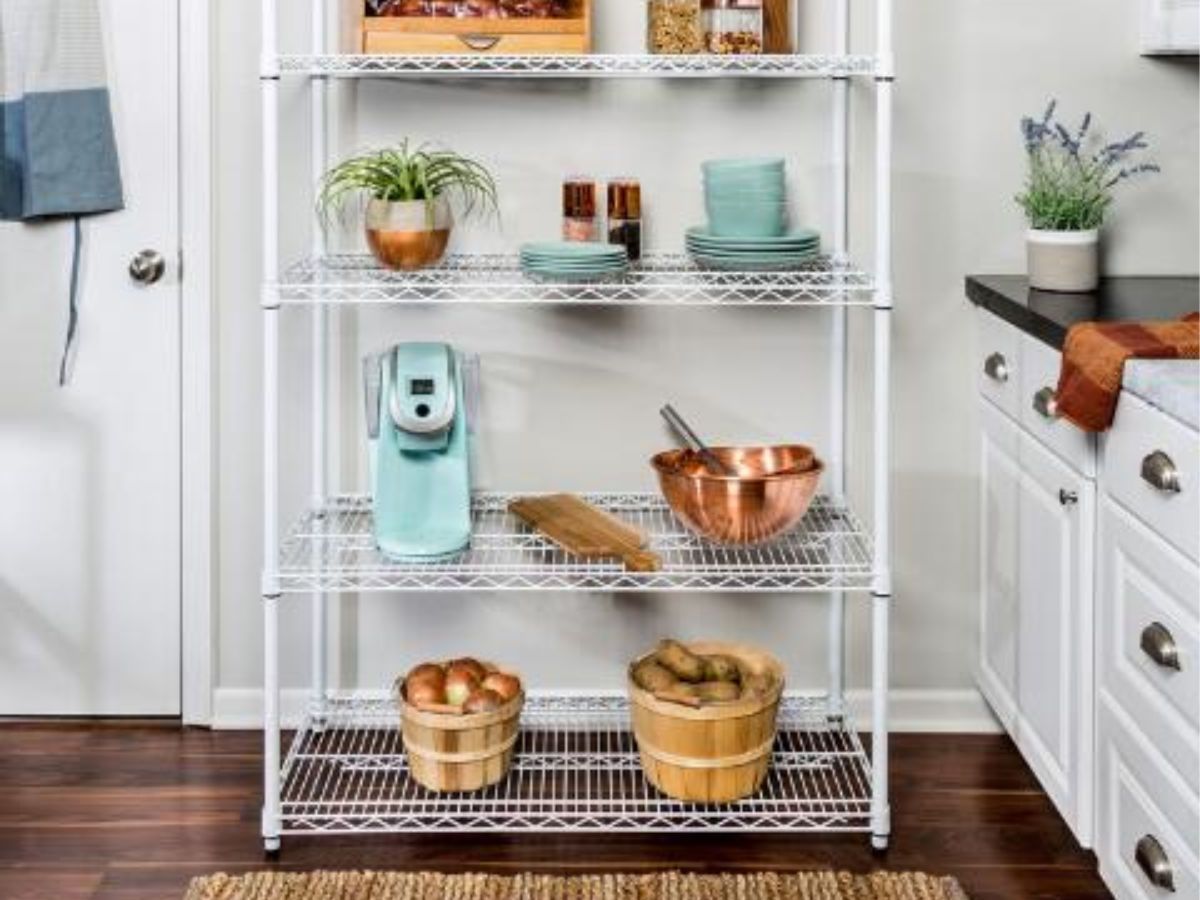 HoneyCanDo 5Tier Adjustable Shelving Unit 36 Shipped Wheel N Deal