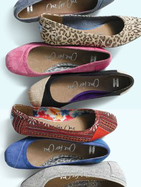 NEW Line! TOMS Ballet Flats! Win a Pair for You AND a Pair for a Friend ...