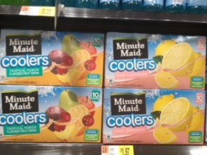 Minute Maid Juice Boxes at Walmart