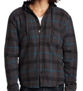 Amazon: Young Men's Flannel Hooded Jacket with Sherpa just $7.55 ...
