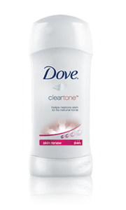 Dove Clear Tone Deodorant Sample