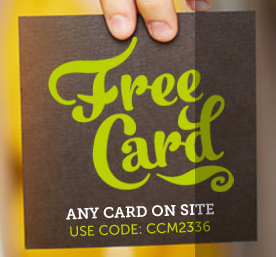 Personalized card for FREE