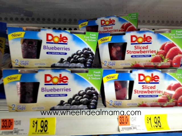 Dole Frozen Fruit Cups 4-Pack just $1.23 with New High Value Coupon ...