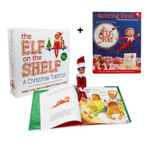 elf on the shelf  coloring book just 2995 reg 37