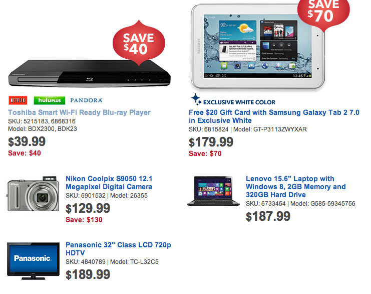 Best Buy Black Friday Ad Available online NOW!!! Many Doorbusters ...