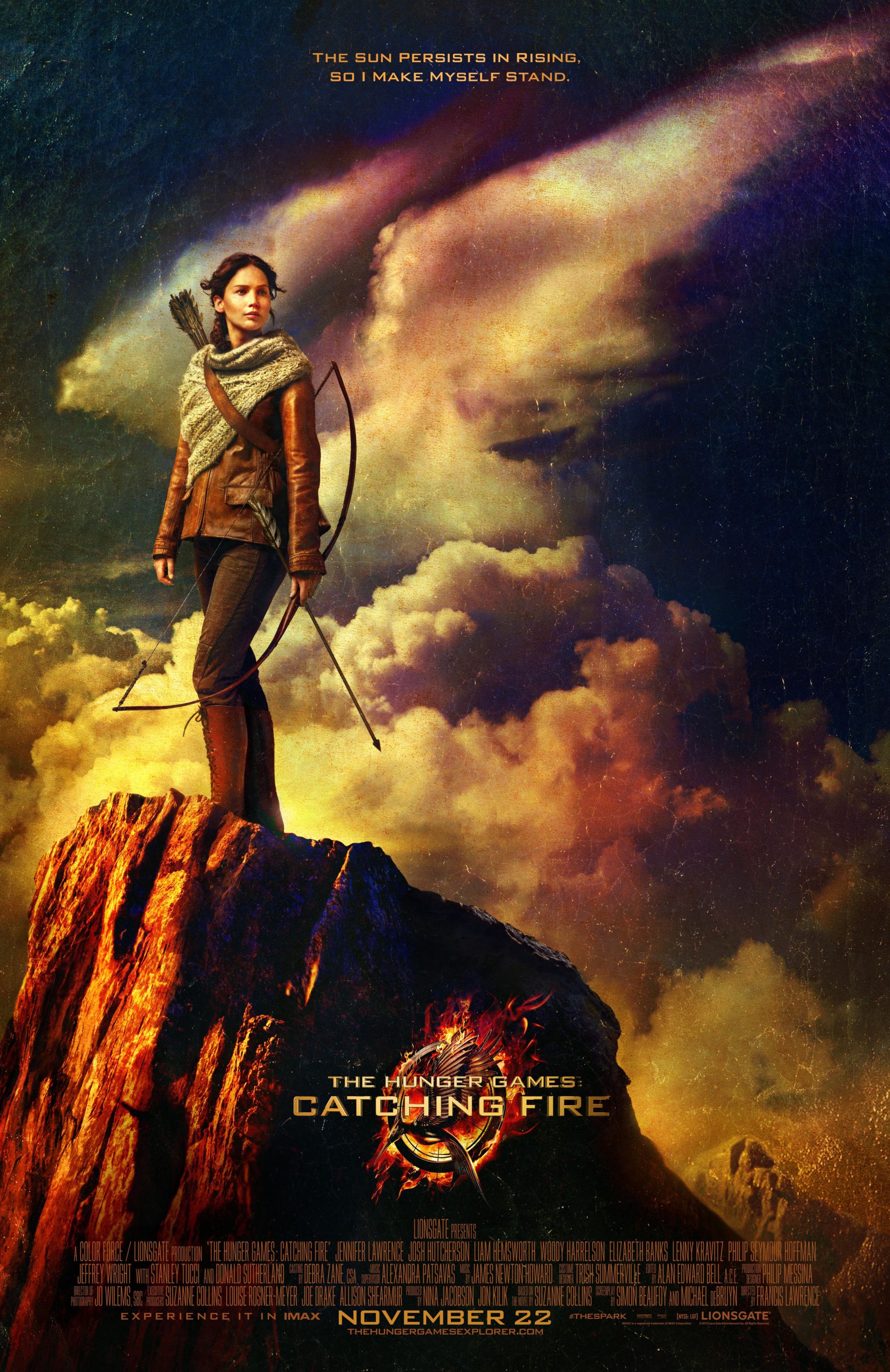 FIRST Official The Hunger Games: Catching Fire Poster Released