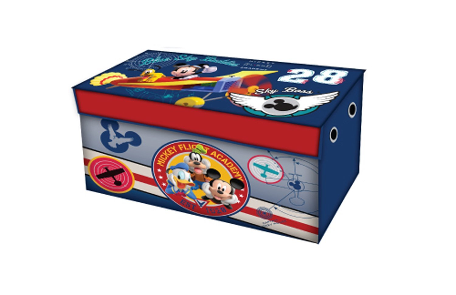 disney oversized soft collapsible storage toy trunk