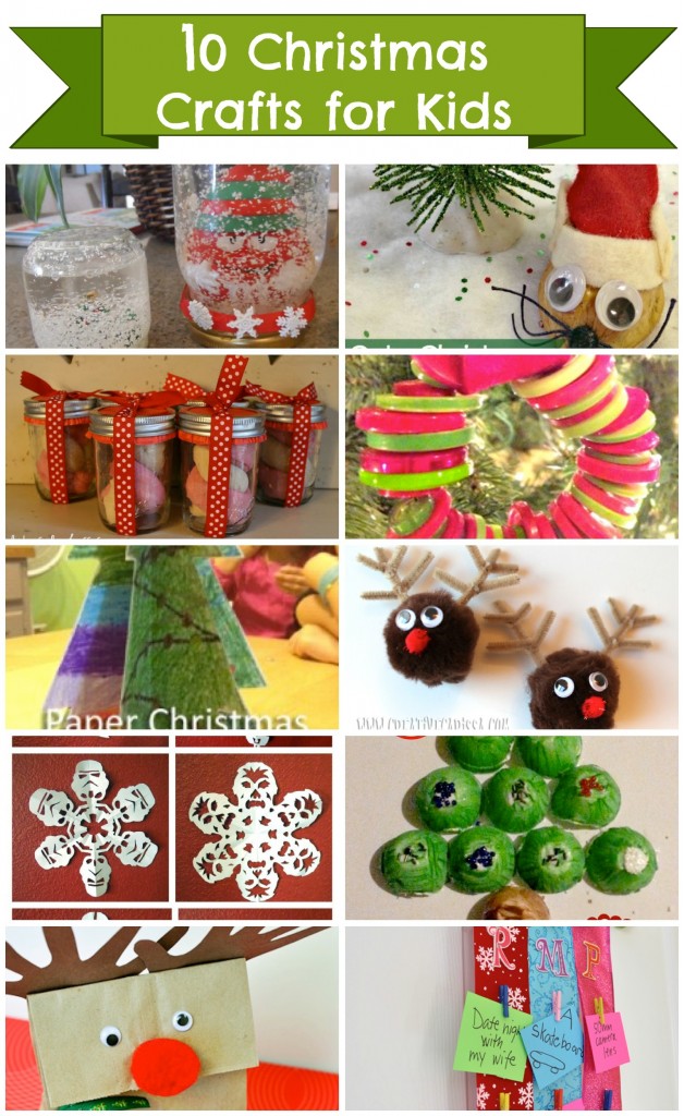 10 Christmas Crafts for Kids - Wheel N Deal Mama