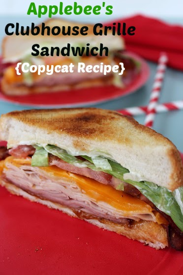 Applebee's Clubhouse Grille Sandwich {Copycat Recipe} - Wheel N Deal Mama