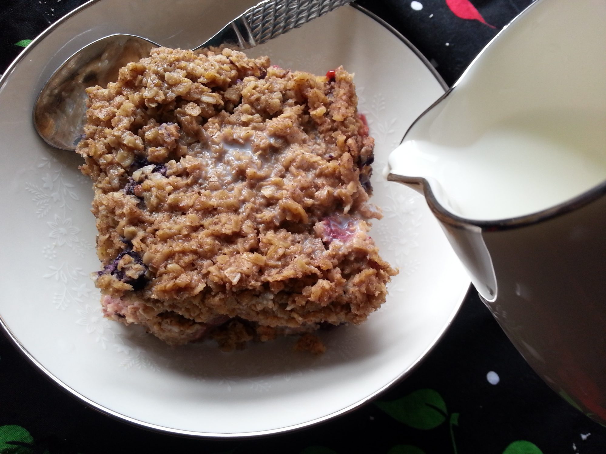 Berry Good Oatmeal Bake Wheel N Deal Mama