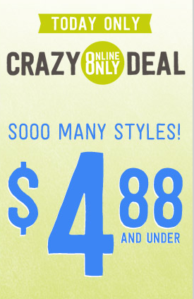Crazy 8: $4.88 Sale!! Today only!! Tons of Kid's Clothes just $4.88 ...