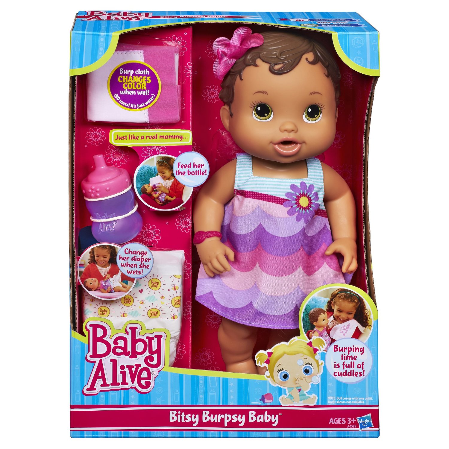 baby alive bitsy burpsy baby doll