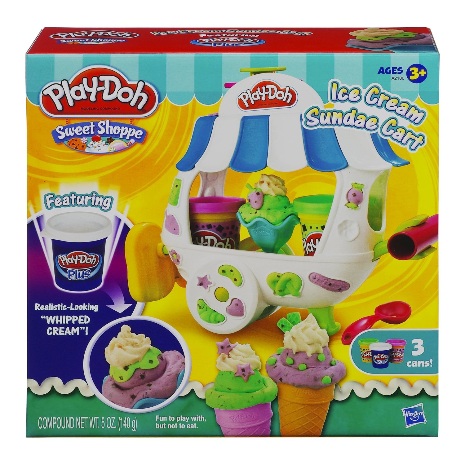 Play-Doh Sweet Shoppe Ice Cream Sundae Cart only $7! (Reg. $12.99 ...