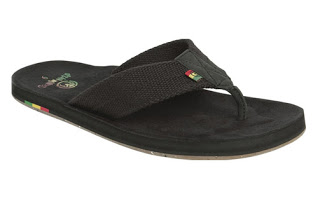 ocean minded scorpion flip flops
