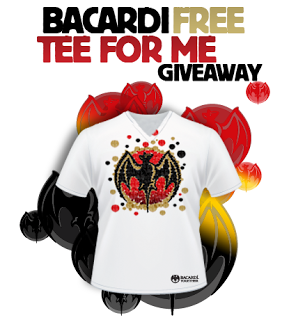 Free Bacardi T-Shirt (First 50000) on Facebook - Wheel N ...