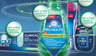 FREE Crest Pro Health Samples - Wheel N Deal Mama